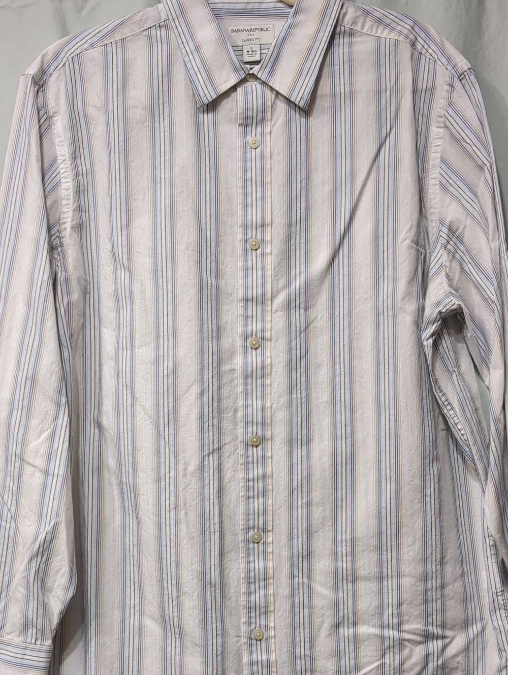 Banana Republic Long Sleeve Button Down Large